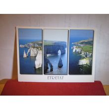 ETRETAT, FRANCE used postcard, 2003 pm =