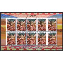 Wallis and Futuna Ancestral God 'Tagaloa' Full Sheet 2006 MNH SG#906
