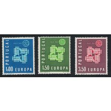 Portugal Europa 3v 1961 MNH SG#1193-1195