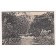 At the Foot of Ilam Rock Dovedale Postcard Derbyshire