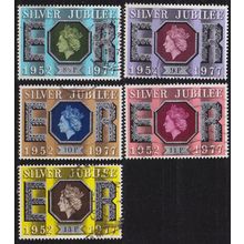 ENGLAND GREAT BRITAIN [1977] MiNr 0739-43 ( O/used )
