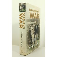 Bradmans War Cricket History Book Malcolm Knox - Roger Mann Personal Copy HB