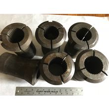 LOT 6 HARDINGE 2-1/8" GRIDLEY ROUND COLLET 2-1/8,2-5/8,2 5/8,2 1/4,AJ