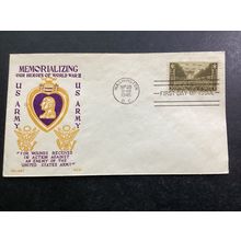 ICOLLECTZONE FDC 1945 SC #934 Nu-Art Cachet - Washington DC - Single (B600-39)