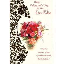 Happy valentine's Day To The One I Love - Valentine's Greeting Card - 53182