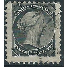 Canada 1882 SG101 1/2c Black Fine Used....