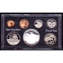 1988 New Zealand Proof Coin Set Penguin