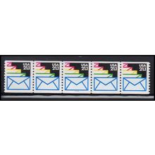 2150 21.1c Envelopes Very Fine MNH LGG PNC 111111/5 X2444