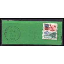 Used 2280 25c U.S. Flag Saint Louis, MO. E0650