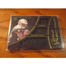 2014 Panini Black Gold, Mother Load, Triple Jersey Patch, BRANDON COOKS RC, #'d