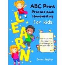 Abc Print Handwriting Practice Book for kids