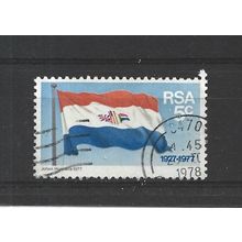 SouthAfrica.50th Anniversary of National Flag stamp.Fine Used.Sep25b