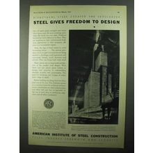 1931 American Institute of Steel Construction Ad