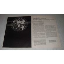 1966 General Precision Ad - Build Systems That Beat the Data Explosion
