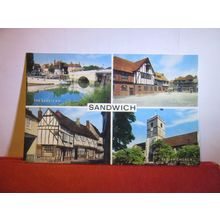multiview, SANDWICH, KENT unused postcard by J. Salmon #