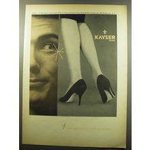 1959 Kayser Hosiery Ad - You owe it to your audience
