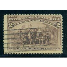 Used 231b 2c Landing of Columbus Just Clears T1145