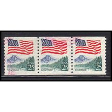 Used 2280a 25c U.S. Flag Very Fine PNC 14/3 PA2882