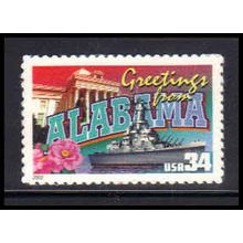 3561 34c Alabama Fine MNH V2708