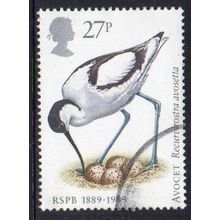 GB 1989 Centenary Royal Society for Protection of Birds - Avocet 27p Used