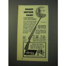 1951 Mossberg Shotgun Ad - Biggest Value