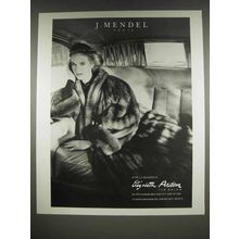 1986 J. Mendel Fashion Ad - Elizabeth Arden