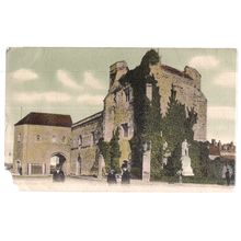 THE OLD PRISON, SOUTHAMPTON. used antique postcard 1906 postmark /