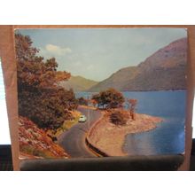 THE BANKS OF LOCH LOMOND unused postcard A D Henderson Jumbo Print =