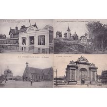 Paris Plage Casino Porte De Paris La Chapelle 4x Old Postcard s