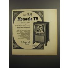 1952 Motorola TV Model 21K1 Advertisement