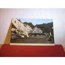 YARN MARKET, DUNSTER, SOMERSET unused vintage postcard by Jarrold =