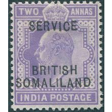 Somaliland Protectorate 1903 2a violet Official SGO8 unused