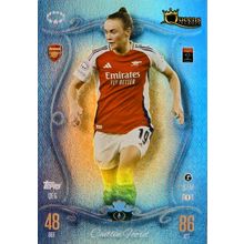 Topps 2024-25 UEFA Match Attax - CAITLIN FOORD ARSENAL Queens of Europe QE5 CARD