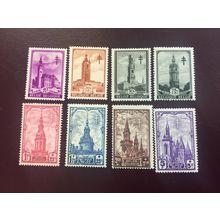 ICOLLECTZONE Belgium B256-263 VF hinged