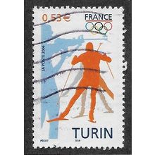 FRA 2006 53c 'WINTER OLYMPICS - TURIN' FINE USED (EBID55-669)