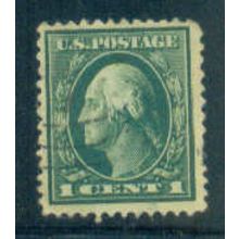 Used 405 1c George Washington Fine Plus A08721