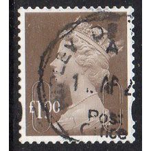 GB 2019 Security Machin - Bistre Brown M19L, No Source Code £1.00 Used