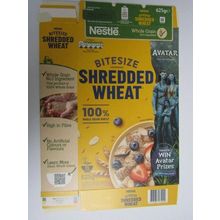 Nestle Shredded Wheat 2022 AVATAR Empty Cereal Box 625g Box only