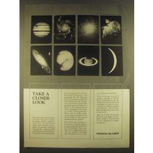 1963 Perkin-Elmer Corporation Ad - Take a closer look