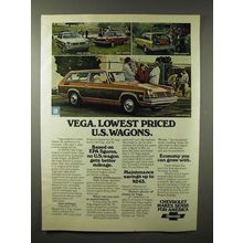 1975 Chevrolet Vega Estate, Wagon, Liftgate Car Ad