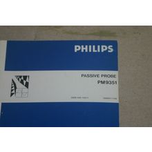 Philips PM9351 Passive Probe Manual