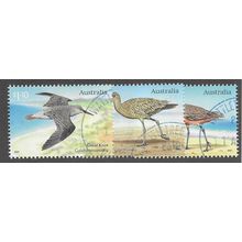 AUS 2021 (SET) 'MIGRATORY COASTAL BIRDS' (3v) FINE USED EBID76-070)