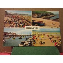 multiview, BRIDLINGTON, YORKSHIRE used postcard PLC19817 1971 pm #