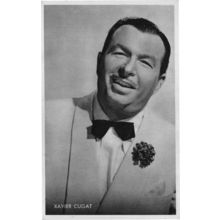 Xavier Cugat Vintage Rare Kwatta Film Movie Postcard Size Photo