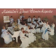 Mastaire's Wiener Damenkapelle Austrian Angels Ladies Band Postcard