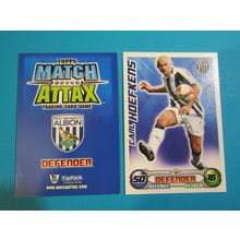 Carl Hoefkens - West Bromwich Albion - Match Attax 2008/09 Football Card