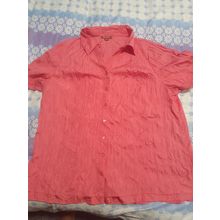 womens pinky orangey shirt BeMe size 18