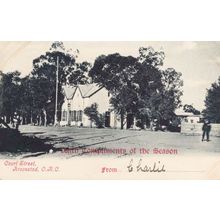 Court Street Kroonstad South Africa 1904 Christmas Postcard