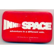 1987's INNERSPACE original promo pinback button