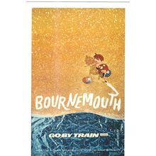 UK RAIL ADVERTISING BRITISH RAILWAYS BOURNEMOUTH CARD NO 10659248